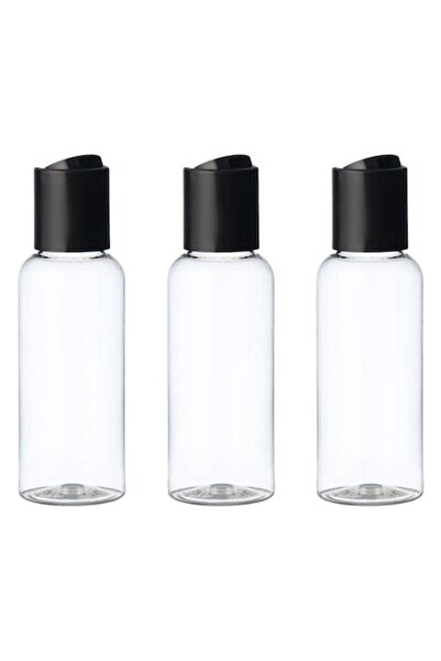 SHOPIENS Travel Bottle Set, 50 ml, Transparent, 3 Pieces