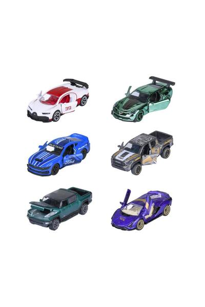 Majorette Deluxe Serisi Metal Diecast Ford Mustang Dark Horse Oyuncak Araba