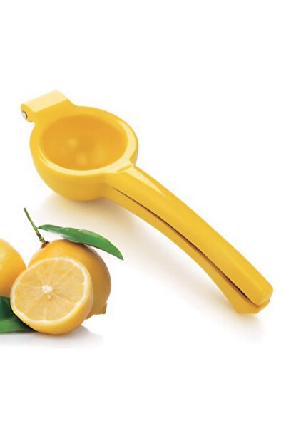 SHOPIENS Citrus Juicer, Aluminum, Yellow, 22.5 cm, Dishwasher Safe