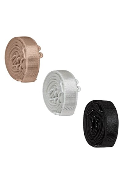 SHOPIENS Bretele pentru sutien, multicolore, set de 3 perechi