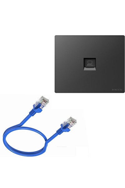 CAPITAL LIGHT Single 8X8 Black Internet Data Fish