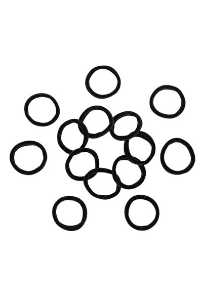 SHOPIENS Set de elastice de păr Frotte, 14 bucăți, negre