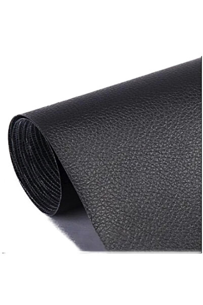 AtaPetGarden Self-adhesive roll of -leather (imitation leather) 0.75 x 2.5m BLACK
