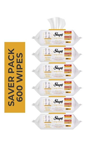 Sleepy مناديل تنظيف الأسطح سهلة التنظيف - رائحة صابون الأعشاب (عبوة اقتصادية ...