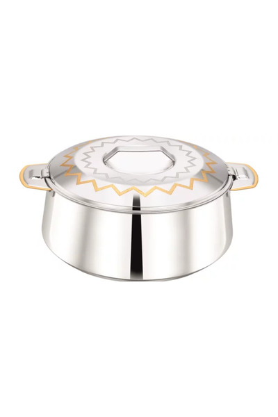 Bohara حافظة طعام هندية من الفولاذ المقاوم للصدأ من سايرا، سعة 7500 مل / 119400