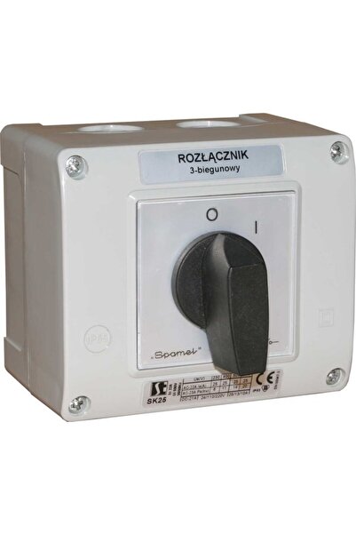 Other Întrerupător cu came 25A 01 cu 3 poli în carcasă OB13 cu față galben-ro...