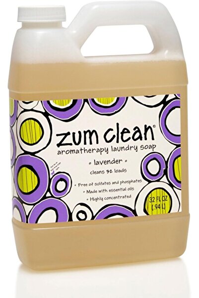 ZUM صابون غسيل إنديغو وايلد كلين، برائحة اللافندر، 32 أونصة سائلة