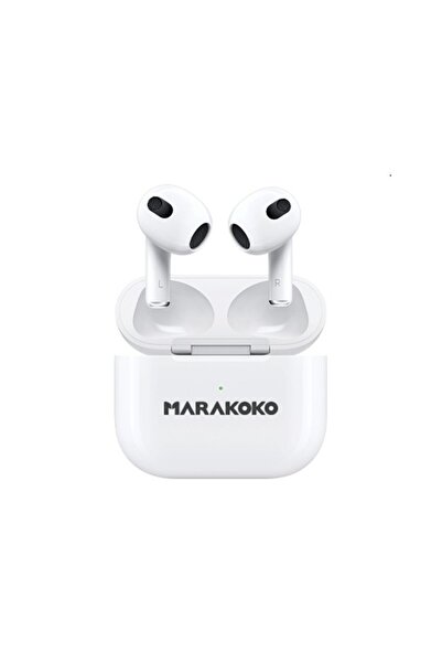 MARAKOKO سماعات اذن لاسلكية بصوت واضح وعالي. سماعة بلوتوث بميكرفون مدمج عالي ...