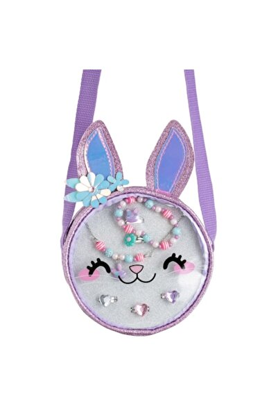 SHOPIENS MYONNA - Kids Jewelry Set Bunny 3D, 7 Pieces, Multicolor, 13.5x4 cm