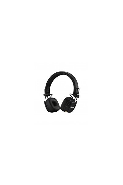 Marshall Major V On-Ear Headphones, Wireless, Bluetooth, 100h Battery, Black