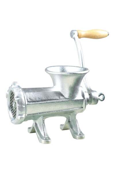 Generic مفرمة لحم يدوية فضية/بنية