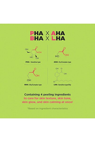 DERMALOG Dermalogy By Neogenlab Green Tea Moist PHA Gauze Peeling 30 Counts