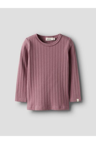 Lil' Atelier Oberteil mit langen Ärmeln Bio-Baumwoll