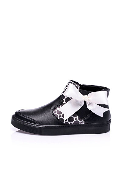 JustBow Γυναικείες μπότες με λεπτομέρεια φιόγκου