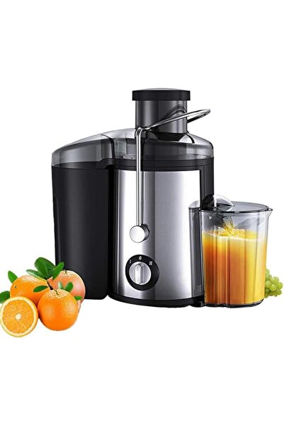 Generic Juicer 700W Stainless Steel Juice Extractor 75mm Wide Feed Tube 2-Speed JEM51.000GS