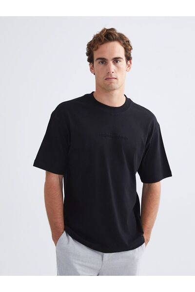 LC Waikiki Lcw Vision Crew Neck Printed Combed Cotton Men's T-Shirt