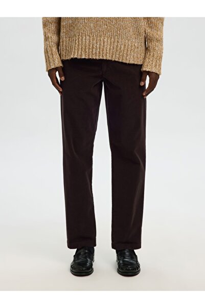 Selected Homme Straight Leg Hose Baumwoll