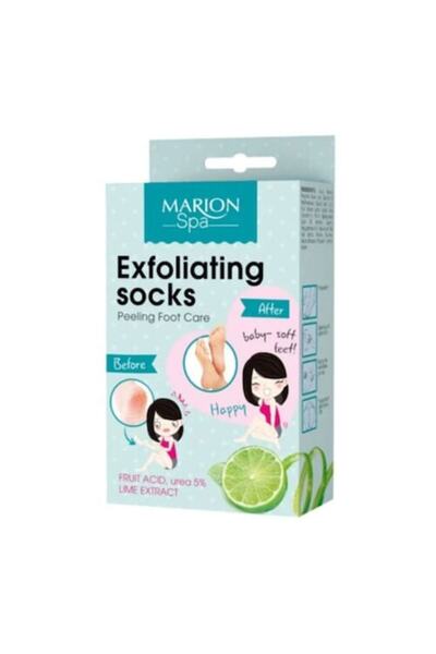 Marion Set de 3 șosete exfoliante pentru picioare