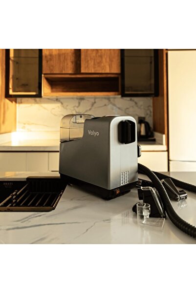 TAAM_SA جهاز فاليو جت للبخار بقوة 1400 واط لتنظيف وتعقيم الكنب والستائر والموكيت مع شفط قوي وملحقات متعددة