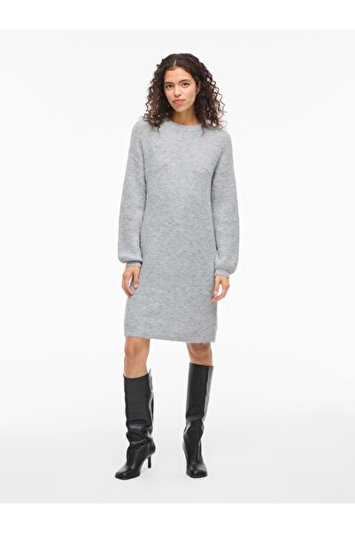 VILA Maxikleid VIRETTA Strick