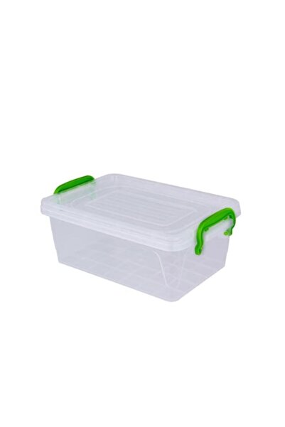 sterk Pack of 5 plastic food containers with lid and handles 2.5L