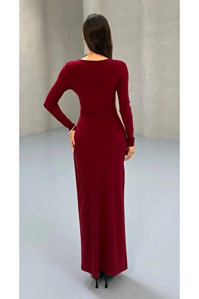 cemo BELI TOKALI UZUN ELBISE