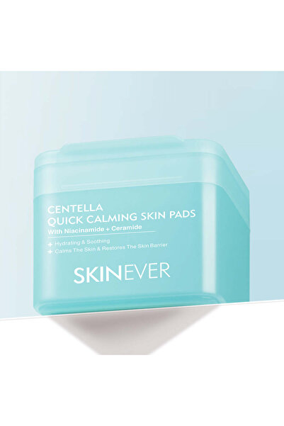 SKINEVER وسادات تونر سينتيلا كويك ريليف المرطبة - وسادات تونر سيكا المهدئة وا...