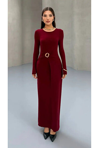 cemo BELI TOKALI UZUN ELBISE