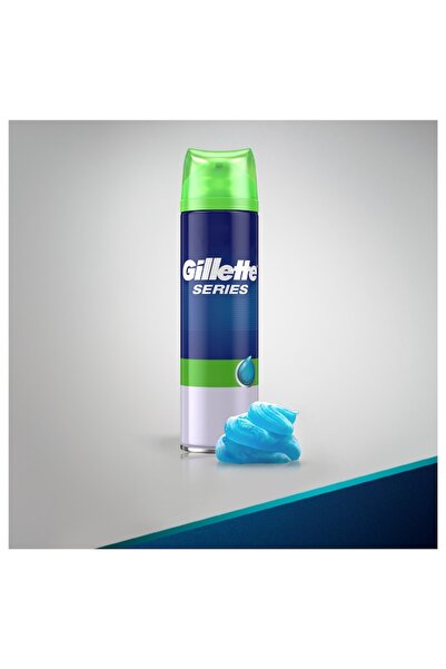 Gillette Promo Pack: 2 x Series Sensitive Shaving Gel, 200 ml