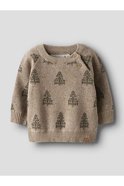 Lil' Atelier Baby Strickpullover Bio-Baumwoll