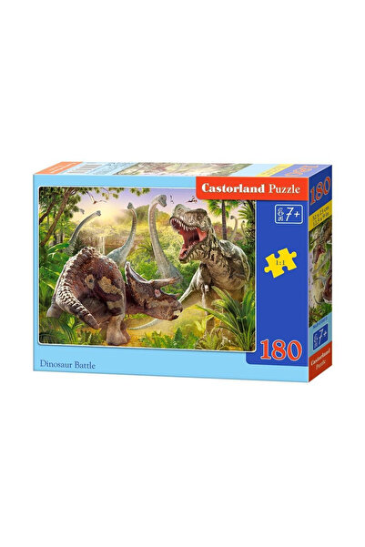 Castorland Пъзел 180 части Битка с динозаври 18413
