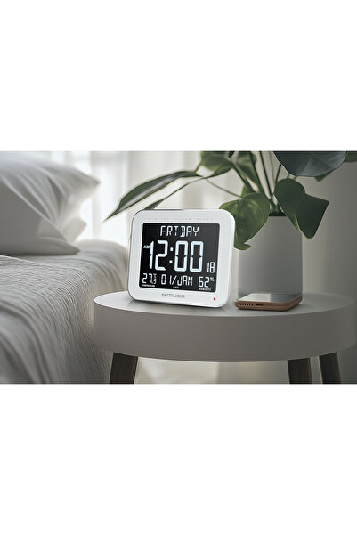 Other Muse | Wall Clock with Alarm Function | M-090 WMC | White