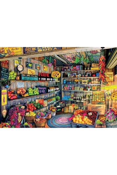 EDUCA Puzzle 2000 pieces The Farmers Market 17128