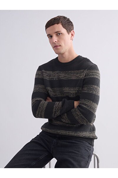 LC Waikiki Pulover tricotat pentru bărbați LCWAIKIKI Classic guler rotund cu ...