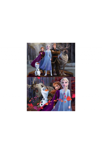 EDUCA Puzzle 2x100 pieces Frozen 2 18111