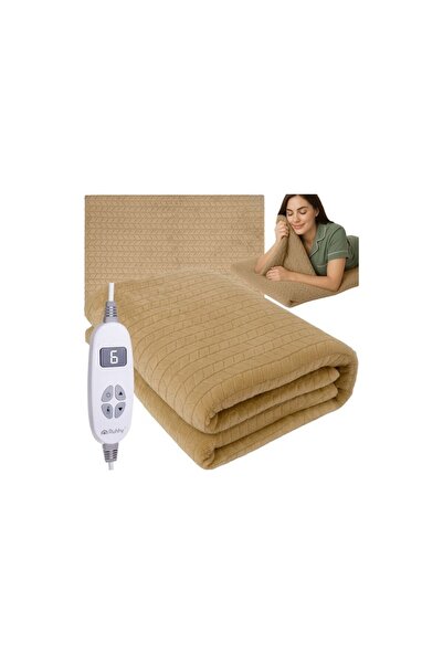 Ruhhy ® ηλεκτρική θερμαινόμενη κουβέρτα, διπλή, 180 x 130 cm, 10 ρυθμίσεις θε...