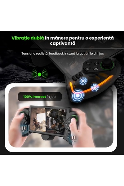 BiXXBi Bluetooth Gamepad Controller for Phone & Tablet, Multi-Platform, RGB