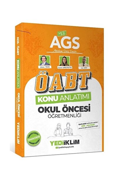 Anla Kazan Yayınları Yediiklim 2026 ÖABT MEB-AGS Okul Öncesi Öğretmenliği Kon...