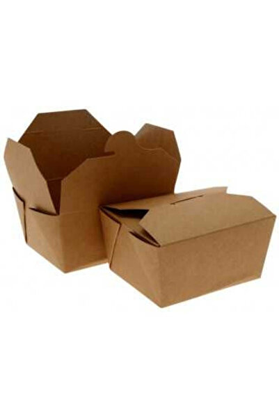 Sofipex Cardboard meal box with 4 flaps, 600 cc (50 pcs/set)