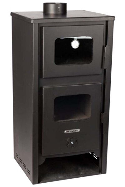 Evotools Semineu pe Lemne cu Cuptor si Termometru Plus 12 kw