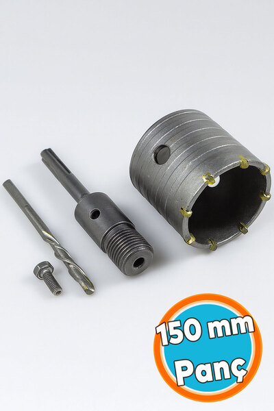 NZB Elmas Beton Delme Pançı 150MM Profesyonel Krom Alaşım Endüstriyel Profesy...