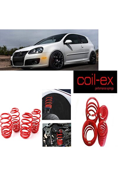 X POWER TUNİNG VW GOLF 5 2004-2009 MK5 COİL-EX 3.5 CM SPOR YAY
