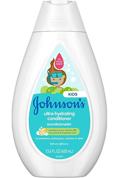 Johnson's Baby Ultra-Hydrating Tear-Free Kids Conditioner with Pro-Vitamin B5...