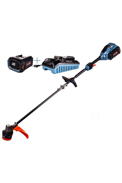 SENIX GTX6-M-EU Profesyonel Akülü Tırpan – Otomatik Misina Başlığı, 6000 RPM Hız