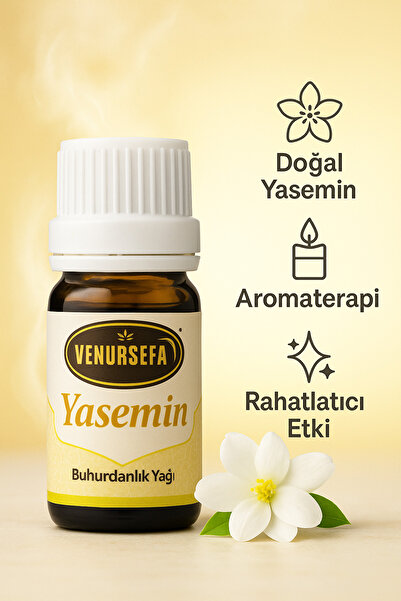 Venur Sefa Sağlığınız İçin Doğal Yasemin Buhurdanlık Yağı 10 Ml – Rahatlatıcı...