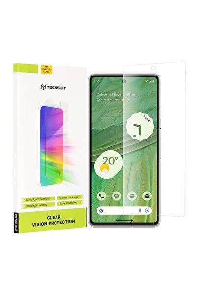 OEM Protector de ecran pentru Google Pixel 7, Techsuit Clear Vision Glass, Tr...