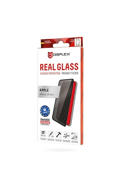 Displex Protector de ecran complet din sticlă naturală pentru iPhone 13 Mini ...