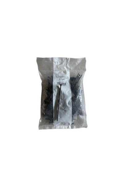 OEM Set 100 buc. Șuruburi negre pentru gips-carton 4,2x90 mm (filet pentru lemn)