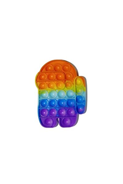 Juls Silicone anti-stress toy Pop It Now and Flip It, Among Us, Multicolor, Model 5