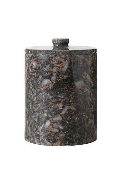 Mudo Home MARBLE SİYAH ÇÖP KOVASI 3 LT